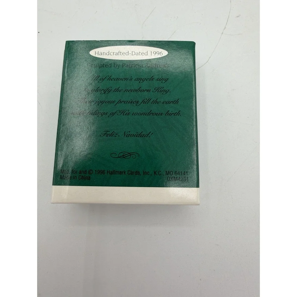 👼✨ Hallmark Keepsake Miniature Ornament‎ – Joyous Angel (1996) NOS 🎄🌟